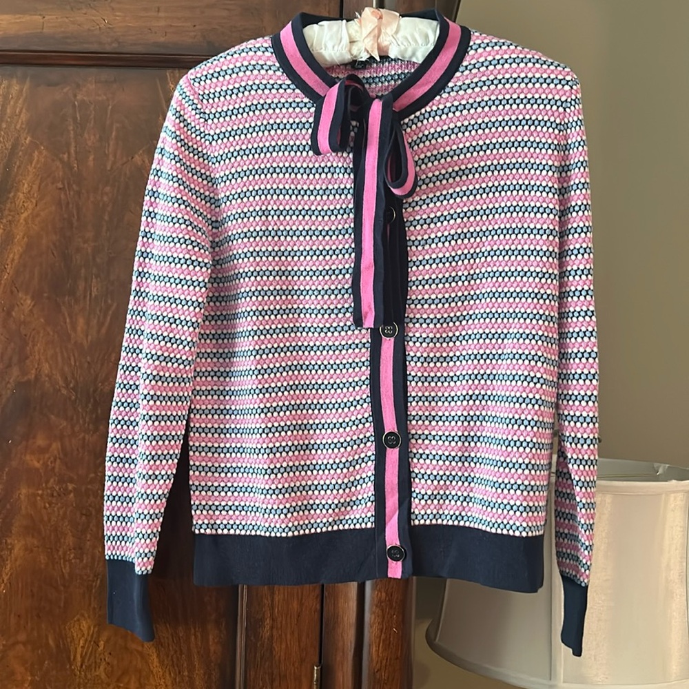 JCrew knit sweater with boy